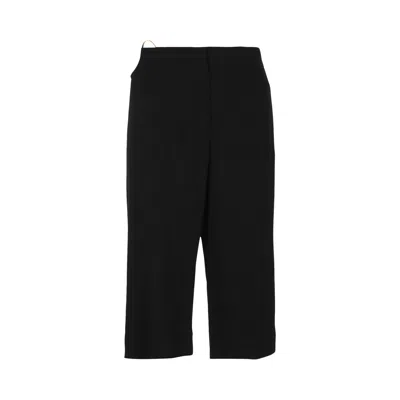 Pre-owned Versace Ring Cutout Pants 'black' | Women's Size 44