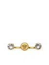 VERSACE RING METAL AND STRASS,1014249.1A00621