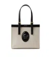 Versace Riviere Mini Canvas Tote In Multi