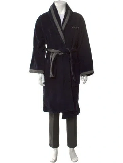Pre-owned Versace Robe In Black