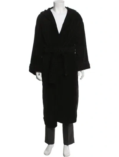 Pre-owned Versace Robe In Black