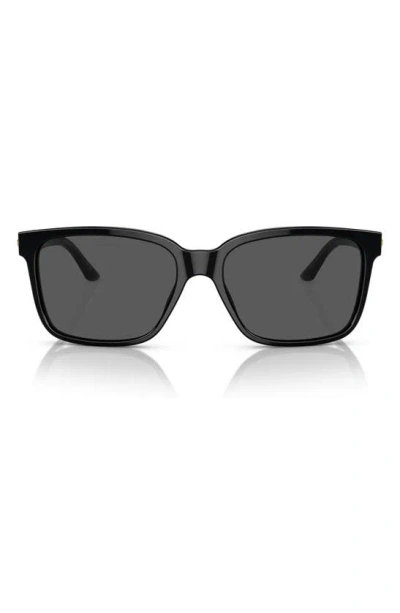Versace Rock Icon 58mm Sunglasses In Black