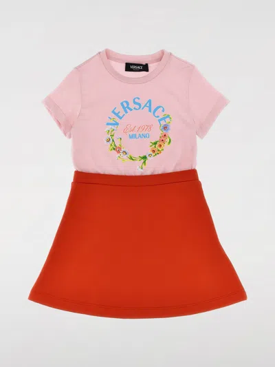 VERSACE ROMPER VERSACE KIDS COLOR MULTICOLOR,G60510005
