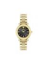 Versace Greca Sphere Bracelet Watch In Schwarz