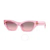 Versace Rose Gradient Cat Eye Ladies Sunglasses Ve4488u 53705m 53