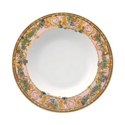 VERSACE ROSENTHAL MEETS VERSACE BUTTERFLY GARDEN RIM SOUP BOWL
