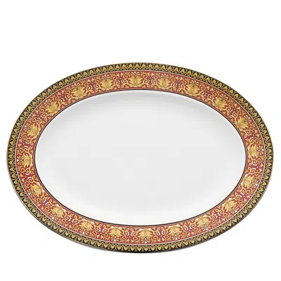 Versace Medusa Platter In Blue