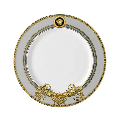 Versace Prestige Gala Salad Plate In Black/gold
