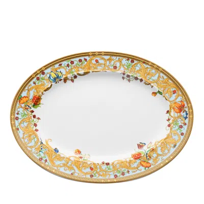 Versace Rosenthal Meets Al Butterfly Garden Large Platter