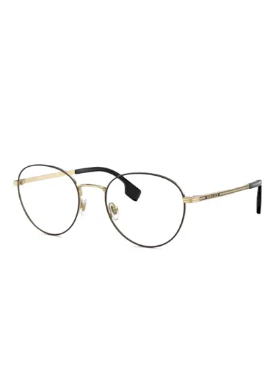 Versace Round Frames In Black