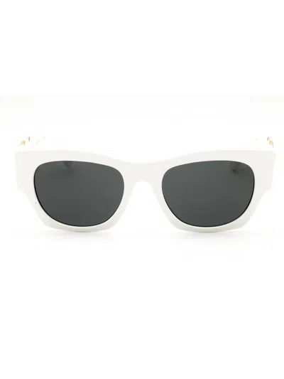 Versace Round Women's Acetate Sunglasses In White