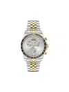 Versace Round-face 43mm In Metallic