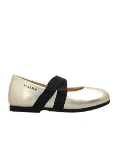 Versace Round-toe Casual Shoes In Multi