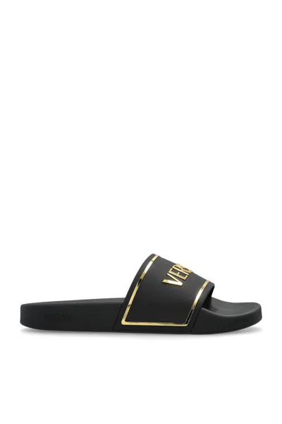 VERSACE VERSACE RUBBER FLIP-FLOPS