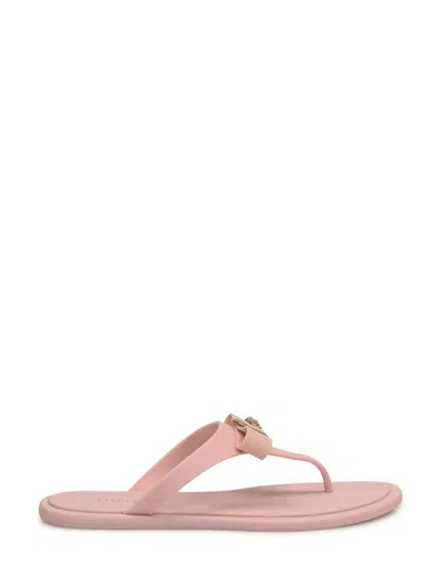 Versace Rubber Sandals In Pink