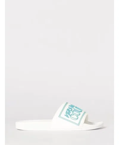 Versace Rubber Slide In White