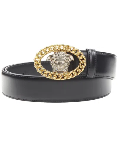 Pre-owned Versace Runway Medusa Chain Belt (authentic Pre-loved)