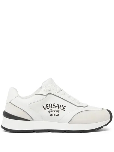 Versace Men's White Sneaker 1014457