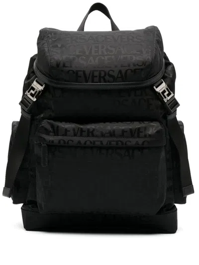 Versace S Eco Bags In Black