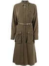 Versace Safari Midi Shirtdress