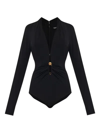 VERSACE VERSACE SAFETY PIN BODYSUIT