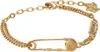 Versace Safety Pin Bracelet