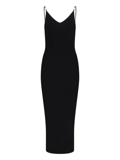 VERSACE 'SAFETY PIN' MIDI DRESS