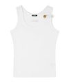 Versace Logo Cotton Tank Top