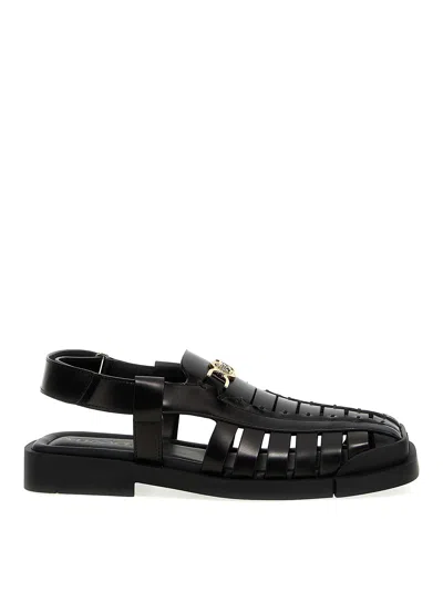 Versace Medusa  Sandals In Black