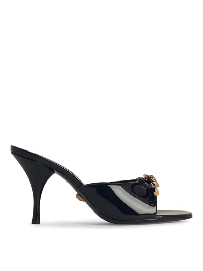 Versace Sandalias - Negro