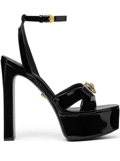Versace Sandals In Black