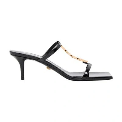 Versace Sandals 40 In Black