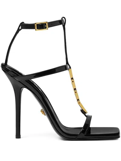 Versace Sandals In Black