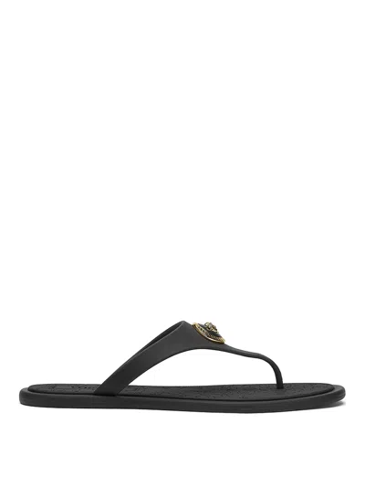Versace Sandals In Black