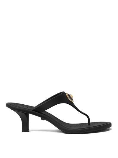 Versace Sandals In Black