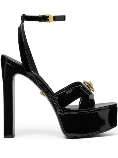 Versace Sandals In Black