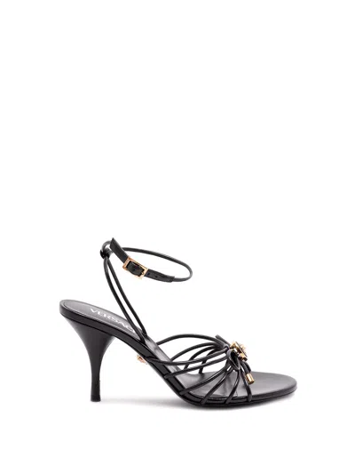 Versace Sandals In Black