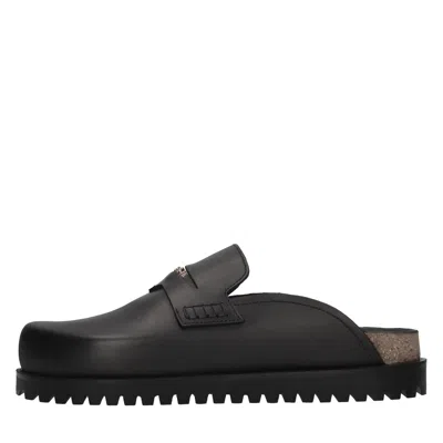 Versace Sandals In Black