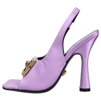 VERSACE VERSACE SANDALS PURPLE