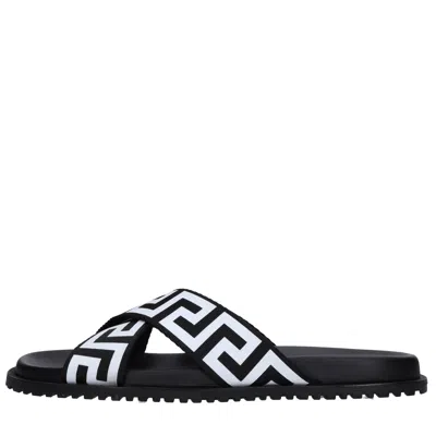 Versace Sandals White In Bianco