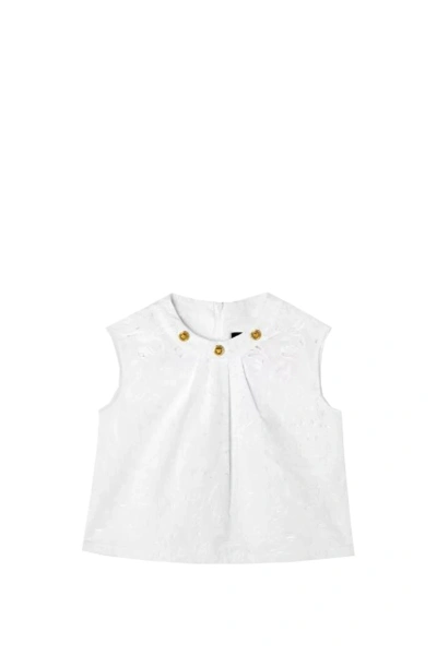 Versace Kids' Sangallo Shirt In White