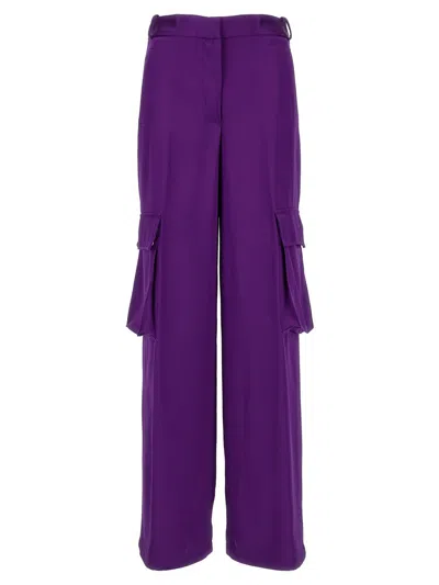 VERSACE VERSACE SATIN CARGO PANTS