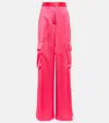 Versace Women's Duchesse Pants In Tropical Pink