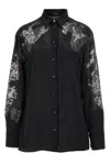Versace Satin Lace Shirt