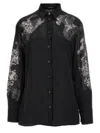 Versace Satin Lace Shirt