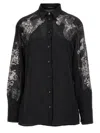 Versace Satin Lace Shirt