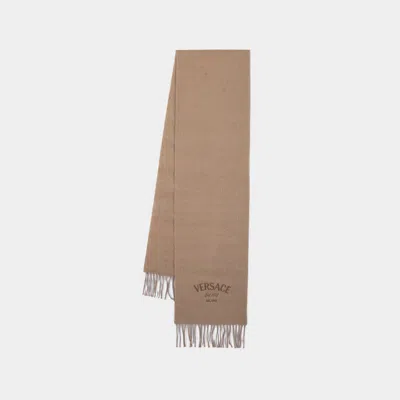 Versace Scarf -  - Wool - Beige