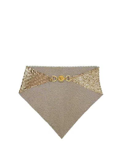 Versace Scarf In Gold