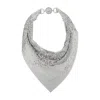 Versace Gleaming Necklace In Metallic
