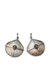 Versace Sea Frames Earrings In Multi